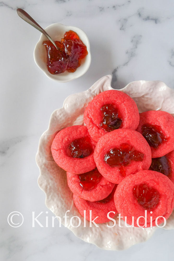 Thumb print Cookie Recipe (Semi-Exclusive set 1 of 5 sets, 41 images)