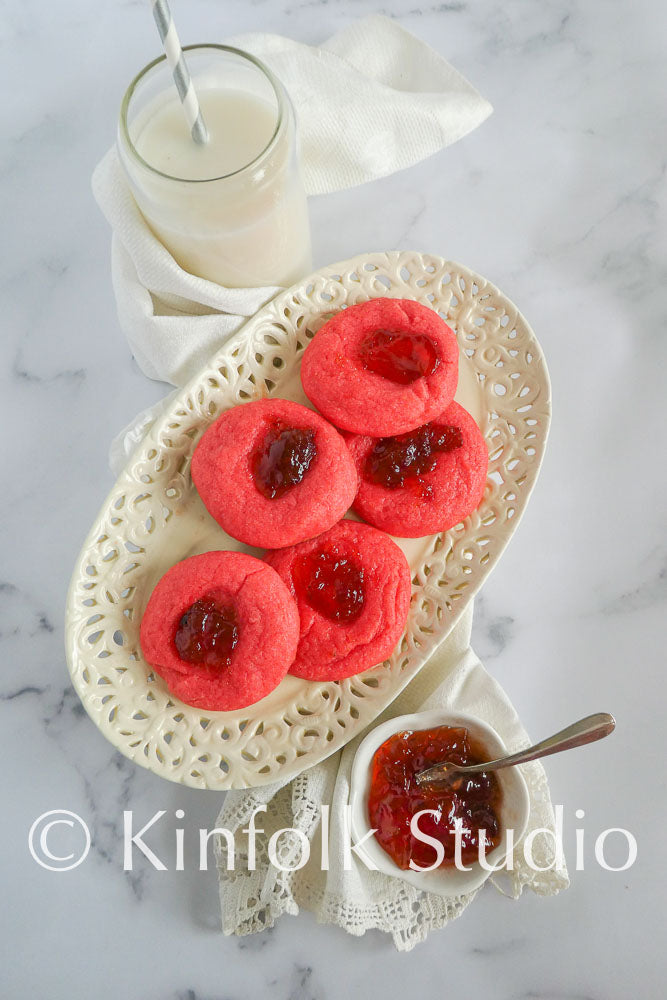 Thumb Print Cookie Recipe (Semi Exclusive 3 of 5 sets, 40 images)