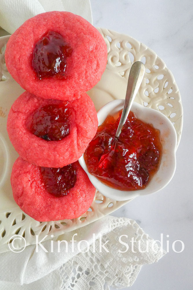 Thumb Print Cookie Recipe (Semi Exclusive 3 of 5 sets, 40 images)