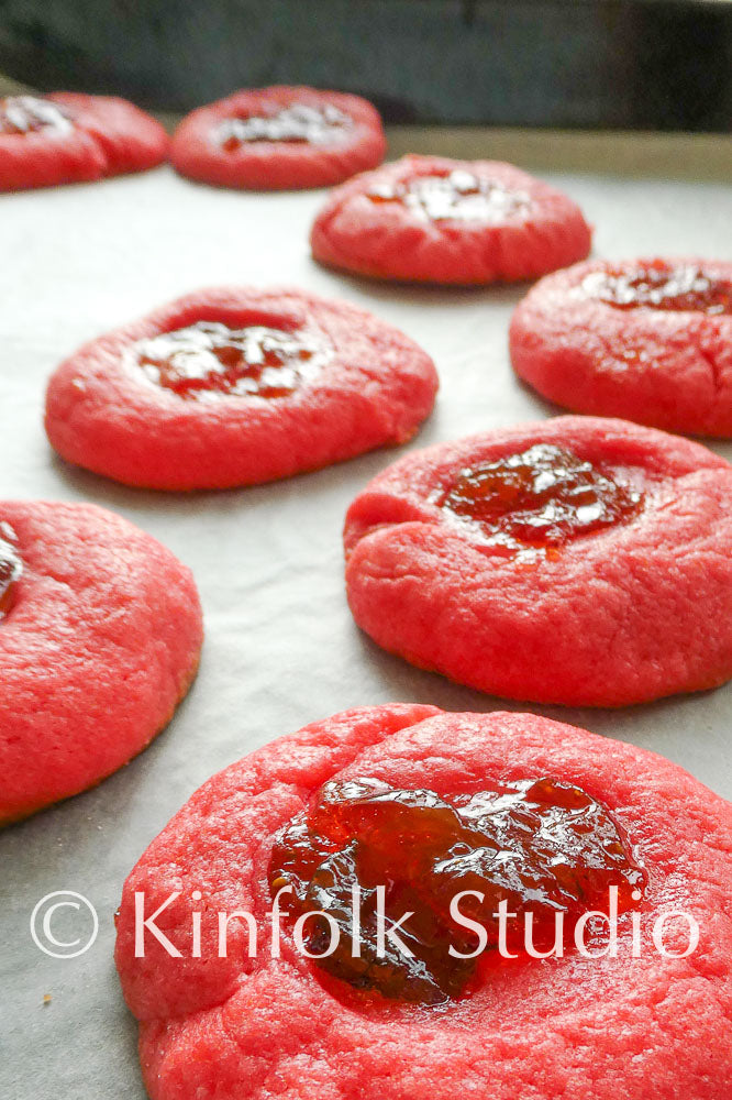 Thumb Print Cookie Recipe (Semi Exclusive 3 of 5 sets, 40 images)